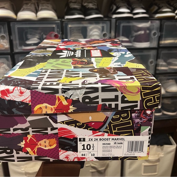 Brand new adidas boost marvel colab , size men’s 10.5 - Picture 2 of 3